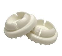 Sunniland Patio 1" Specialty Wrought Iron Chair Cup Glide - Floor Protector - Cap Quantity of 16 Black