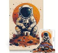 Sunny Beach Day on Mars 1000 Pieces Jigsaw Puzzles for Adults Recall Upgrade Stress Relief Tight Cut Santa Wish Pick 38x52cm