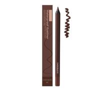 Sunny Bee Eye Liner, Waterproof Gel Eyeliner Pencil, Smudge-Proof Eye Liner with Fine Tip, Smooth Creamy Formula for Precise Shimmer Lines, Plum Eyeliner for Mature Eyes (#2 Chocolate)