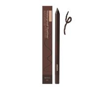 Sunny Bee Eye Liner, Waterproof Gel Eyeliner Pencil, Smudge-Proof Eye Liner with Fine Tip, Smooth Creamy Formula for Precise Shimmer Lines, Plum Eyeliner for Mature Eyes (#5 Brown)