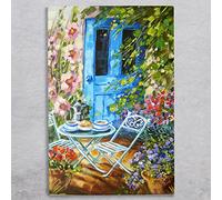 Sunny Breakfast Ceramic Picture Tile Artwork By Judith Yates Hanging Wall Art Home Décor