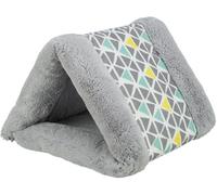 Sunny Cave, Guinea Pig/Rabbit, 44 × 33 × 40 cm, Colourful/Grey