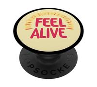 Sunny Colors and Feel Alive Speech PopSockets Adhesive PopGrip