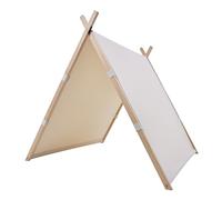 SUNNY Como - Childrens Play Tent Beige, pop up play tent | Playtent from 2 years | Childs Playtent 100% natural cotton | FSC 100% wooden Infant Play Tent | Indoor play tent 107 cm x 123 cm