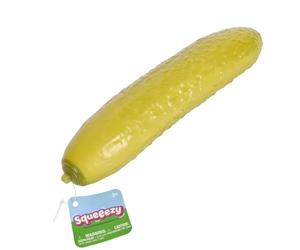 Sunny Days Squeezy Pickles, Dynamic Wobble Feature, 25cm, Pickle, Pickle Ball, Interactive Sharing Fun, For Boys Girls Men Women Students Home Office Classroom Work Study