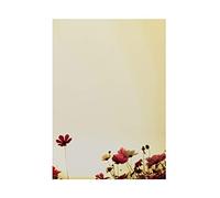 "Sunny Flowers" Beautiful Stationery 50 Sheets A4, 100g/sm