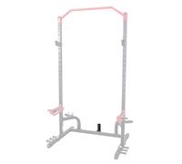 Sunny Health and Fitness Unisex's Bar Holder Attachment for Power Racks and Cages - SF-XFA003, Black, One Size