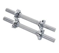 Sunny Health & Fitness 35.5 cm (14") Threaded Chrome Dumbbell Bar