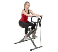 Sunny Health & Fitness Row-N-Ride PRO Hydraulic Squat Assist Trainer