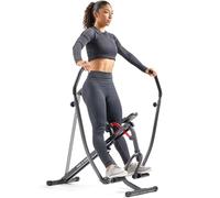 Sunny Health & Fitness Smart Compact Full Motion Rowing Machine, Full-Body Workout, Low-Impact, Extra-Long Rail, 350 LB Weight Capacity and Optional Free SunnyFit® App Enhanced Connectivity,SF-A022070