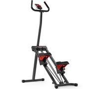 Sunny Health & Fitness Stair Stepper Exercise Machine, Foldable Stair Climber for Home Use, Adjustable Climber Stepper for Legs, Core and Glute Workouts Equipment, Compact Stair Master Cardio Machine
