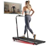 Sunny Health & Fitness Treadpad Pacer Dual Mode Walking/Running Treadmill with 6-Level Auto Incline, Remote Control & Exclusive SunnyFit App Enhanced Bluetooth Connectivity - SF-T722076