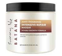 Sunny Isle Batana Anti-Thinning Intensive Repair Masque 16oz Infused with Biotin and Jamaican Black Castor Oil