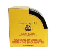 Sunny Isle Kids Care Extreme Hydrating Finishing Hair Butter 4oz | Gentle Care Formula for Daily Use | Promotes Softer, Smoother Hair | Frizz & Flyaway Control