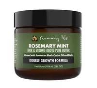 Sunny Isle Rosemary Mint Hair and Strong Roots Butter 2oz, Infused with Biotin & Jamaican Black Castor Oil, Dry Scalp, Split Ends & All Hair Types