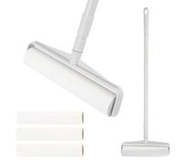 SUNNY NEST Extra Large Floor Lint Roller with Long Handle 120cm 24.8cm Wide Sticky Roller Long Handle Lint Roller Pet Hair Remover for Pet Hair Lint Dust Debris Carpet Rugs Hardwood Floors