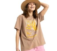 Sunny Oversize T-Shirt in Portabella