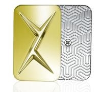 Sunny Power Fidget Slider Stress Relief Toy, Metal Poker Push Card, Portable Fidget Toys for Adults Anxiety Relief Magnetic Sensory Desk Toy, Gift for Boyfriend Fidget Hand Spinners for Men and Women