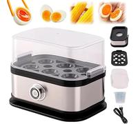 Sunny Side Master Egg Cooker, Smart Egg Cooker with Auto Shut, 2025 New Rapid Eggs Cooker Electric, Fast Cooking, 6 Egg Capacity, For Eggs, Dumplings, Veggies