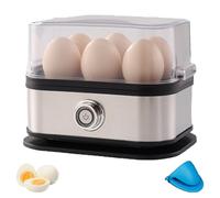 Sunny Side Master Egg Cooker, Smart Egg Cooker with Auto Shut, Multi-functional, Effortless Eggs Cooking with the Ultimate Stainless Steel Eggs Cooker, Rapid Electric(1PC)