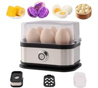 Sunny Side Master Egg Cooker, Sunny Side Up Egg Maker, Smart Stainless Steel Electric Eggs Poacher for Hard Boiled Eggs, Soft, Medium with Auto Shut-Off (1 PC)