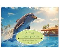 Sunny snapshots - A year full of happy animals UK-Version (Wall Calendar 2026 DIN A3 Landscape), CALVENDO 12 Month Wall Calendar