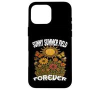 SUNNY SUMMER FIELD FOREVER missing sun shine and flowers Case for iPhone 16 Pro Max