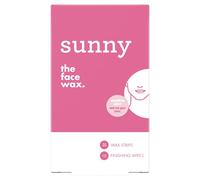 Sunny - the face wax strips, 20 strips and 10 finishing wipes Pink
