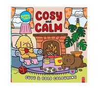 Sunny Vibes Cosy & Calm Colouring Book, Cute & Bold for Adults & Kids