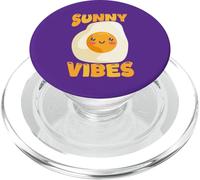Sunny Vibes Cute Egg Face Summer PopSockets PopGrip for MagSafe