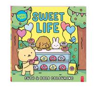 Sunny Vibes Sweet Life Colouring Book, Cute & Bold for Adults & Kids