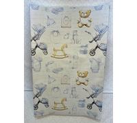 Sunnybabies Anti Roll Vintage Design Boys Baby Changing Mat Wedge Changing Pad