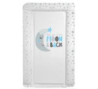 Sunnybabies Love to The Moon & Back Baby Changing Mat Unisex Soft Padded Deluxe (Blue)