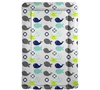 Sunnybabies Sea Creatures Ocean Changing Mat Unisex Soft Padded Deluxe - Whale of a time