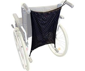 Sunnybaby 30169 Shopping Net for Wheelchairs and Rollators with Practical Privacy Protection Inner Lining Universal Attachment Colour: Black Quality: Made in Germany Extra Large Black