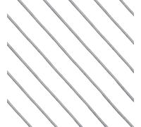 SUNNYCLUE 1 Box 18 Gauge/1mm 30G Flexible Coil Wire Silver French Wire Metal Copper Embroidery Smooth Round Fine Metallic Gimp Thread for Garment Decoration Sewing DIY Art Work Crafts Accessories