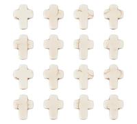 SUNNYCLUE 1 Box 200Pcs White Cross Beads Synthetic Turquoise Tiny Small Cross Beads Semi Precious Stone Bead Loose Spacer Beads for Jewelry Making Beading Kit Beaded Bracelets DIY Craft 8x10mm