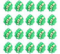 SUNNYCLUE 1 Box 20Pcs Insect Resin Charms Insect Charms Bulk Green Spring Summer Small Aniamls Leaf Natural Tree Leaves Dangle Pendants for Jewellery Making DIY Crafts Necklaces Bracelet Supplies