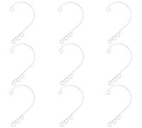 SUNNYCLUE 1 Box 80Pcs Ear Cuff Findings Ear Wrap Finding Painless Non Piercing Ear Wraps Clip on Ear Cuffs Earring Components for Jewellery Making Women Adults DIY Dangle Earrings Crafts Supplies