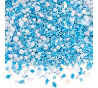SUNNYCLUE 115G 8 Sets Sea Sprinkles Polymer Clay Slices Bulk Blue Summer Ocean Beach Shell Pearl Whale Faux Candy Sugar Decoration Craft Sprinkle for Nail Art Cake Phone Case DIY Crafts Accessories