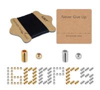 SUNNYCLUE 1230Pcs Morse Code Bracelet Making Kit Kraft Paper Display Cards Column Round CCB Plastic Beads with Black Waxed Cotton Cord for Jewelry Making Handmade Adjustable Bracelets Necklaces