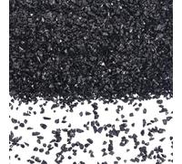 SUNNYCLUE 150G Black Crush Glass Broken Glass Pieces Irregular Mini Glitter Resin Art Flakes Sequins Crystal Sprinkles Chips for Jewellery Making Nail Arts Crafts Home Decorations Crafting Supplies