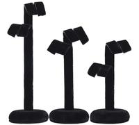 SUNNYCLUE 3 Sizes Wooden Jewellery Holder Jewellery Display Stands Set Tree Shaped Earring Stand Organizer with Black Velvet Wood Necklaces Bracelet Earrings Display Holders for Selling Storage Show