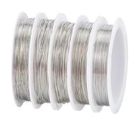 SUNNYCLUE Copper 0.3-0.8mm Bead Wire - Flexible, Bendable, for Jewellery Making, Sculpting and Floral