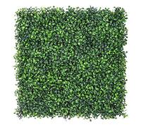Sunnyglade 12 Pieces 20"x 20" Artificial Boxwood Panels Topiary Hedge Plant, Privacy Hedge Screen Sun Protected Suitable for Outdoor, Indoor, Garden, Fence, Backyard and Decor (12PCS)