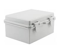 Sunnyglade ABS Plastic Dustproof Waterproof IP65 Junction Box Universal Durable Electrical Project Enclosure with Lock (6.7"x8.7"x4.3")