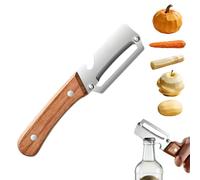 Sunnygod Peeler, Stainless Steel Vegetable Fruit Potato Peeler, 2-in-1 Multifunctional Kitchen Tool with Ergonomic Handle and Storage Box (1Pc)