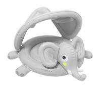 SUNNYLiFE Baby Float, Eli The Elephant, Grey, PVC, 35.04 x 28.74 x 13.78 inches, 2.2 lbs