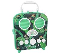 SunnyLIFE Portable Beach MP3 Speaker with AM/FM Radio and Smartphone Holder Medium Monteverde