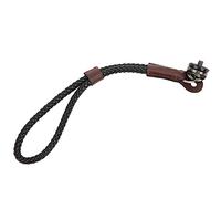 SUNNYLIFE PU Leather Safety Hand Strap with Adjustable Lanyard for ONE X2, 2, OM 4, OSMO 3, with 1/4 Inch Adapter - Universal Compatibility